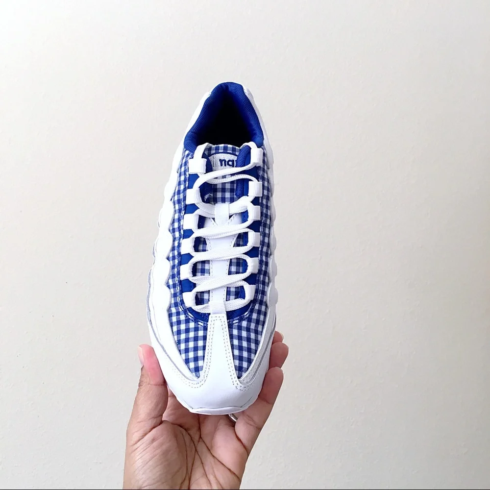Nike Air Max 95 QS Gingham Sneakers Size 6Y/ 7.5 Women